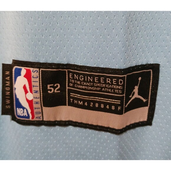 Ja Morant (Jordan)-(Grizzlies)-(Blue)-(Jersey)-(New Cond.)-(Stiched)-(XL)-$90.00 - Picture 11 of 13